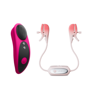 Ferri and Gemini  Wearable clit and nipple vibrators